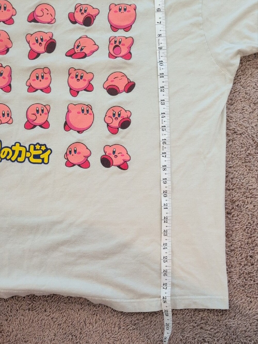 Nintendo Kirby Pink Graphic Short Sleeve Tee - Picture 6 of 9
